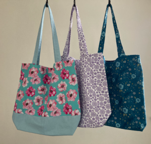 Handmade tote bags