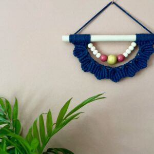 Blue wall hanging