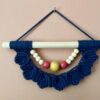 Blue wall hanging